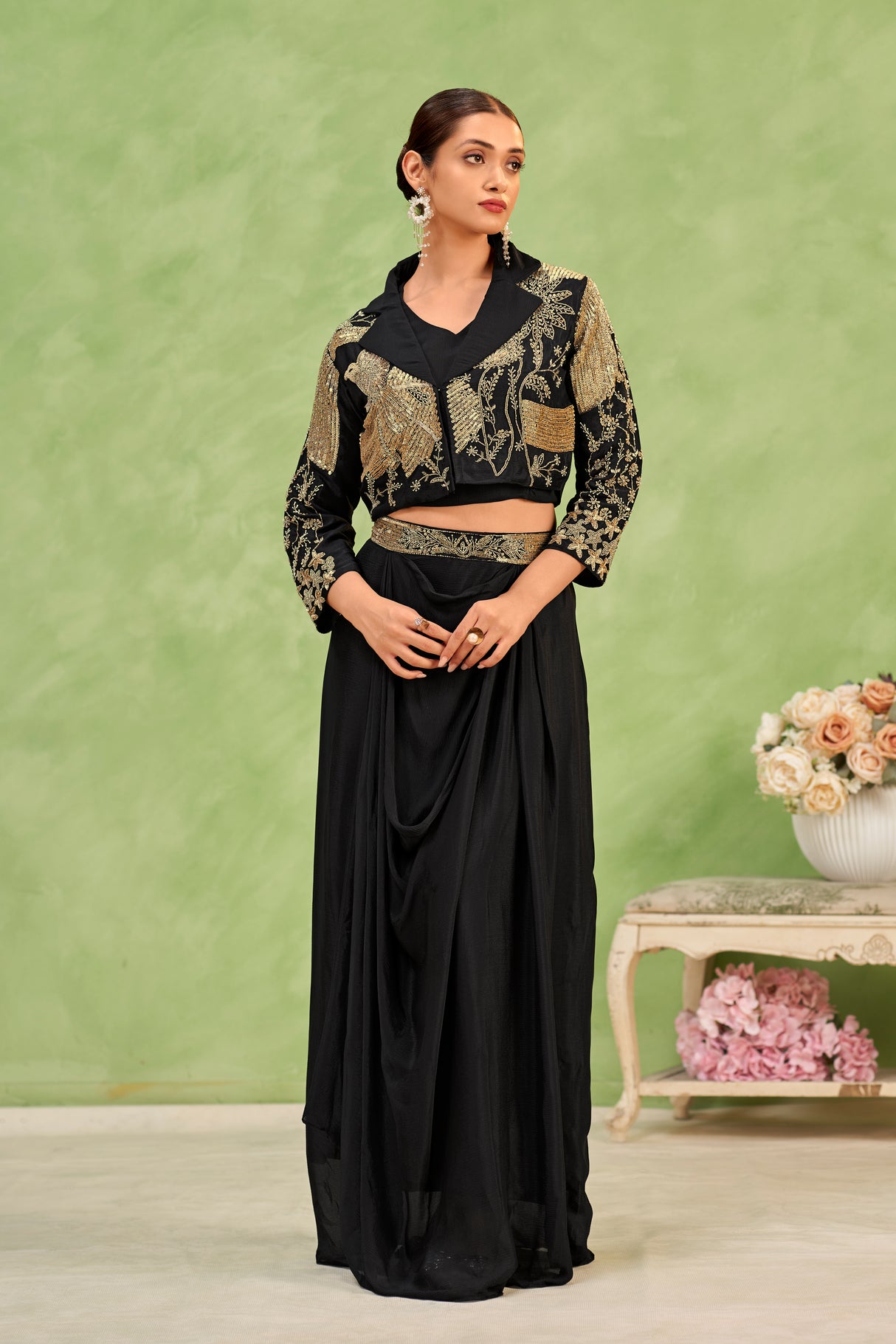 Black Co-ord Set |Label S4U