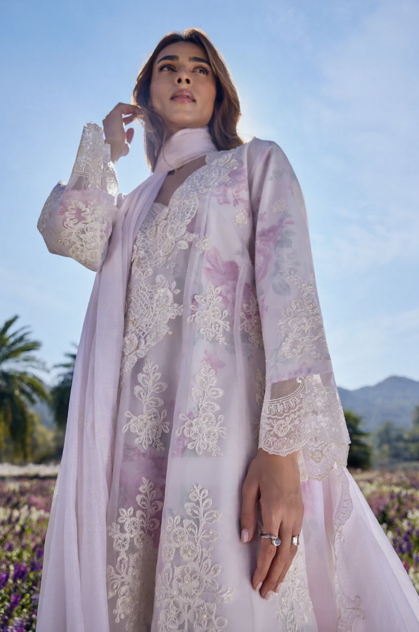 Blush Noor Embroidered Anarkali Set