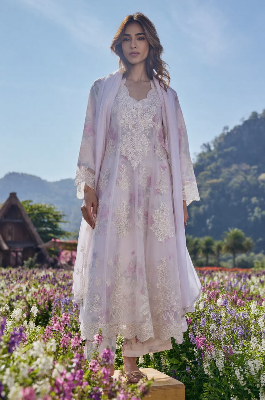 Blush Noor Embroidered Anarkali Set