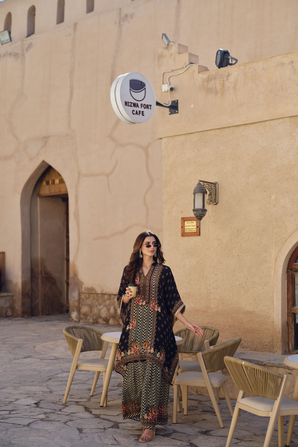 Nomad Print Kaftan Co-Ord Set – Boho Luxe Resort Wear |Label S4U