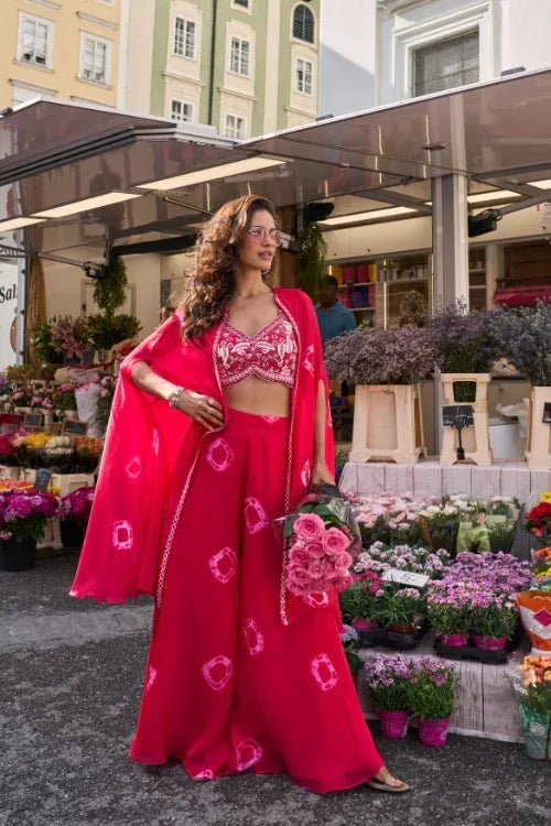 Scarlet Radiance Lehenga Set – Bold, Beautiful & Unapologetically You - MishUUU