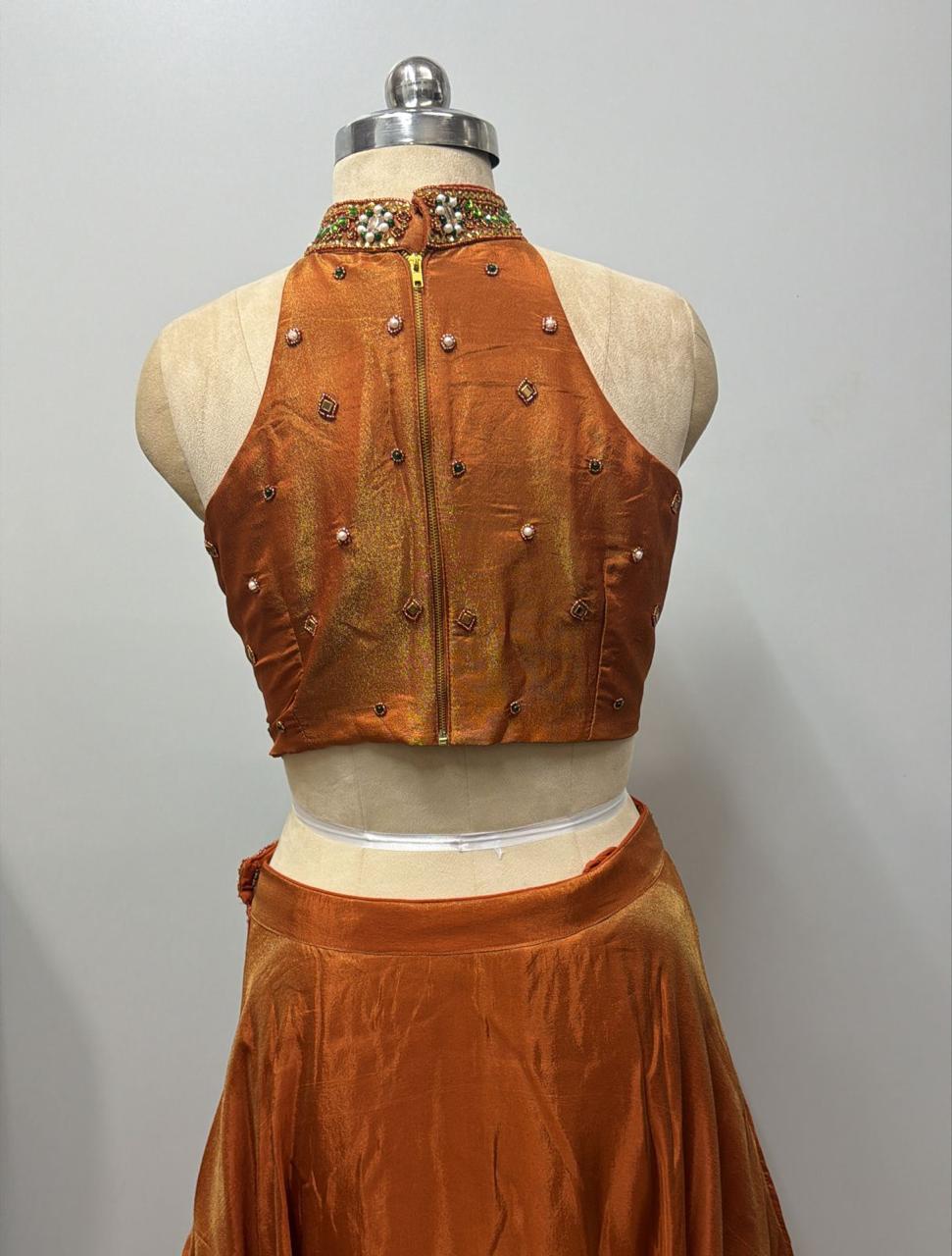 Amber Noor Zari Lehenga Ensemble