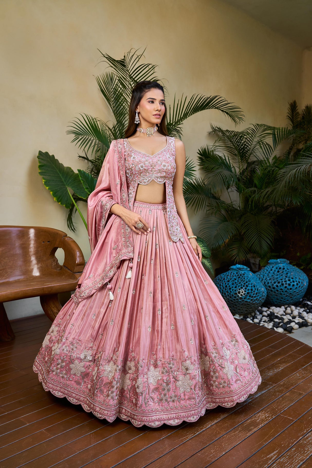 Blush Royale Embroidered Lehenga