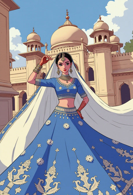 White Color Lehenga: The Timeless Choice for a Radiant Wedding Look