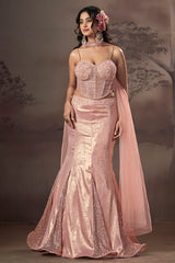 Blush Ember Mermaid Couture Set