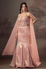 Blush Ember Mermaid Couture Set
