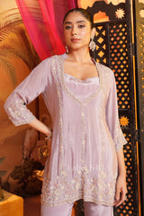 Mauve Luxe Straight Set | Label S4U