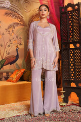 Mauve Luxe Straight Set | Label S4U