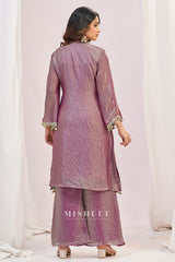 Lilac Mirror Kurta Set