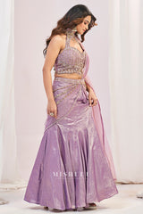 Amethyst Aura Embellished Lehenga Set