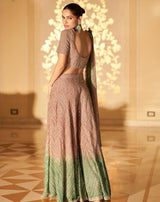 Sage Ombre Palazzo Set