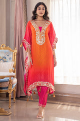 Saffron Bliss-Kaftan Set