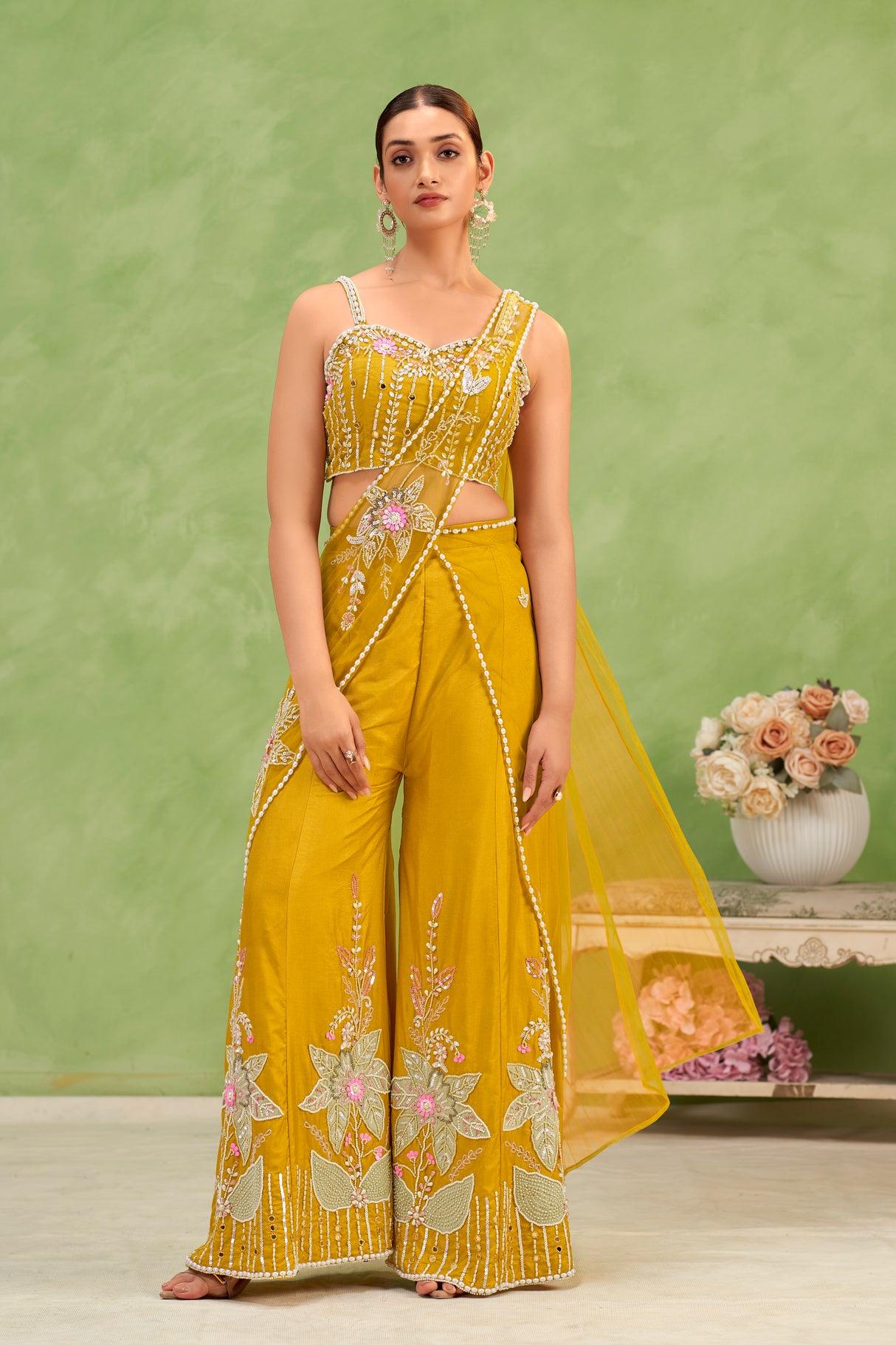 Women's Mustard Yellow Outfit