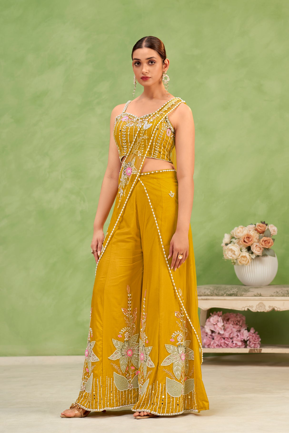 Women's Mustard Yellow Outfit
