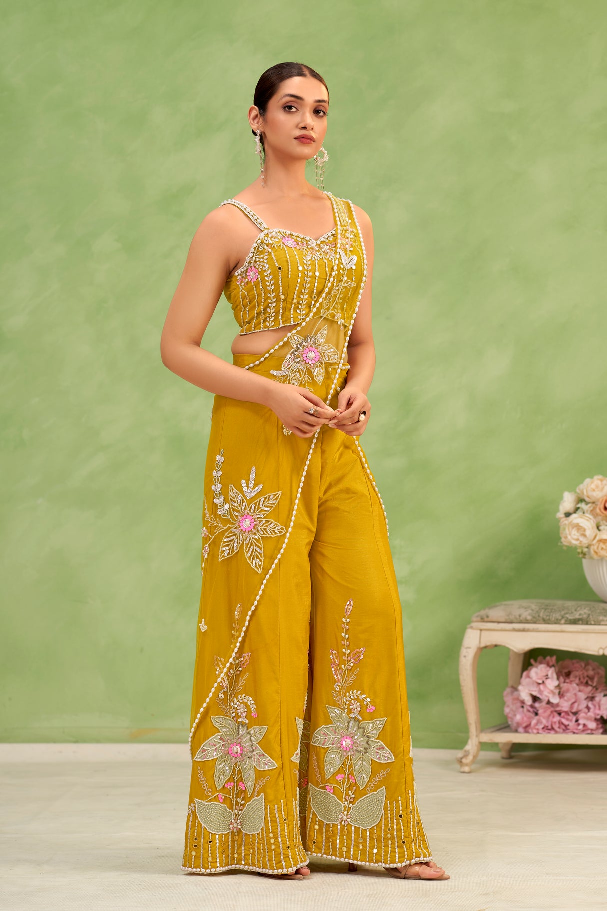 Women's Mustard Yellow Outfit