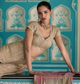 Champagne Ombre Palazzo Set