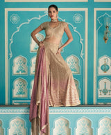 Champagne Ombre Palazzo Set