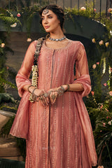 Blush Mirror Threadwork Luxe Sharara Set