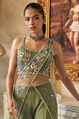 Olive Dreams-Palazzo Set