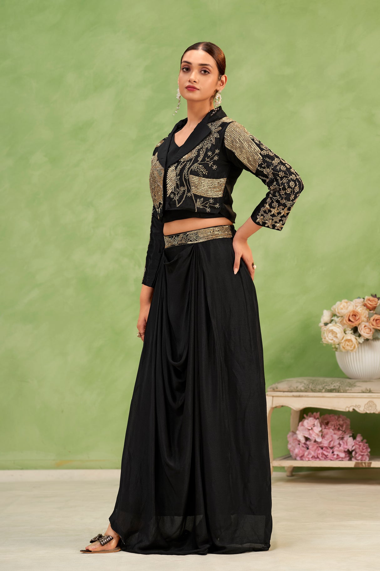 Black Co-ord Set