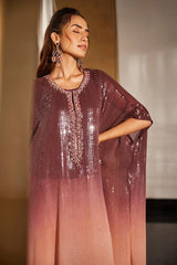 Ombre Sequin Kaftan |Label S4U