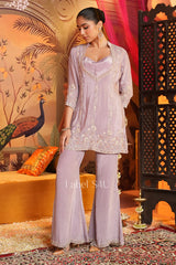 Mauve Luxe Straight Set | Label S4U