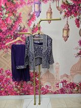 Royal Purple Jacket Suit
