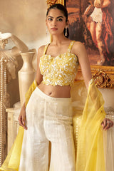 Yellow Dilruba Set