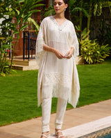 White Indo-Western Dress