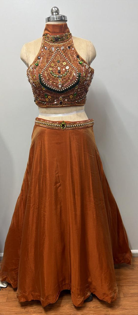 Amber Noor Zari Lehenga Ensemble
