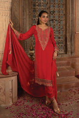 Midnight Black Antique Gold Heritage Palazzo Set