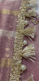 Dusty Rose Antique Gold Jewel Kurta Set