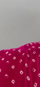 Fuchsia Gold Bandhani Palazzo Set