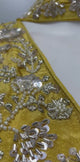 Mustard Zari Embroidered Palazzo Set