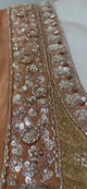 Burnt Copper Gold Jewel Palazzo Set