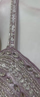 Smoky Lilac Silver Floral Lehenga Set