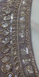 Smoky Mauve Gold Floral Palazzo Set