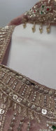 Dusty Rose Multicolor Jewel Palazzo Set