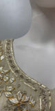 Ivory Gold Mirror Sharara Set