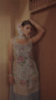 Sage Floral Embroidered Ethnic Set – Effortless Elegance with Modern Bloom Detailing