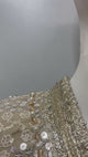 Golden Noor Mirror Sequin Sharara Set