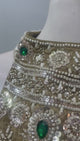 Antique Olive Multicolor Jewel Palazzo Set