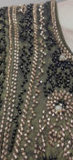 Olive Charcoal Pearl Jewel Kurta Set