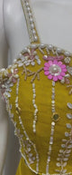 Mustard Yellow Embellished Outfit |Label S4U