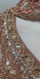 Copper Rose Gold Floral Palazzo Set