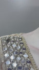 Chikankari sparkle co-ord set filmed from the front and side