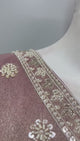 Dusty Mauve Pearl Floral Palazzo Set