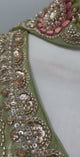 Sage Olive Gold Floral Palazzo Set