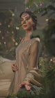 Bronze Zari Embroidered Luxe Kurta Set