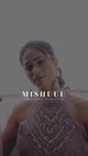 Lilac Sequin Mermaid Lehenga Set – Contemporary Glamour with Ethereal Detailing